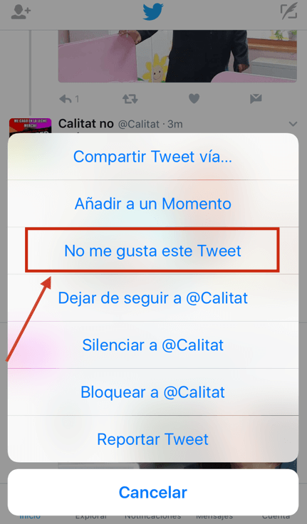 no me gusta twitter