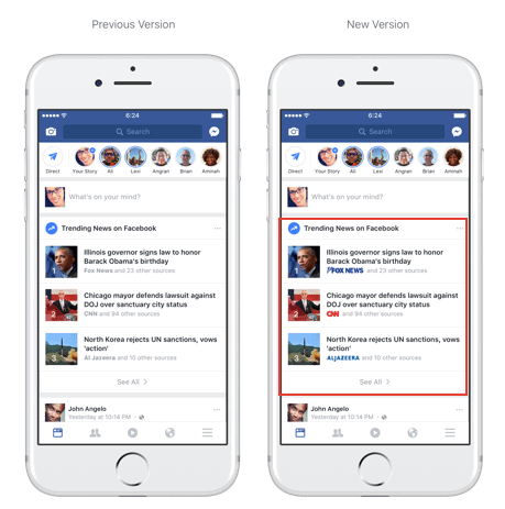 facebook noticias logos