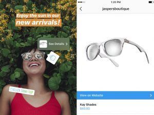 comprar desde Instagram Stories