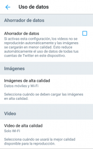 Twitter añade una función para ahorrar datos