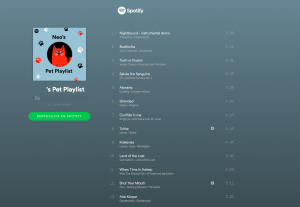 playlists Spotify mascotas